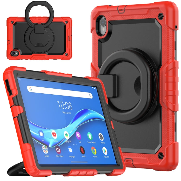 Silicone + PC Holder Tablet Case, For Lenovo M10 Plus X606F