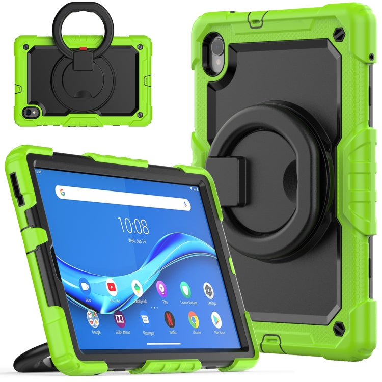 Silicone + PC Holder Tablet Case, For Lenovo M10 Plus X606F