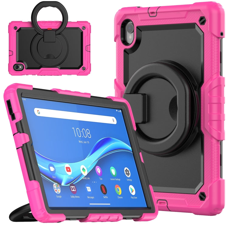 Silicone + PC Holder Tablet Case, For Lenovo M10 Plus X606F