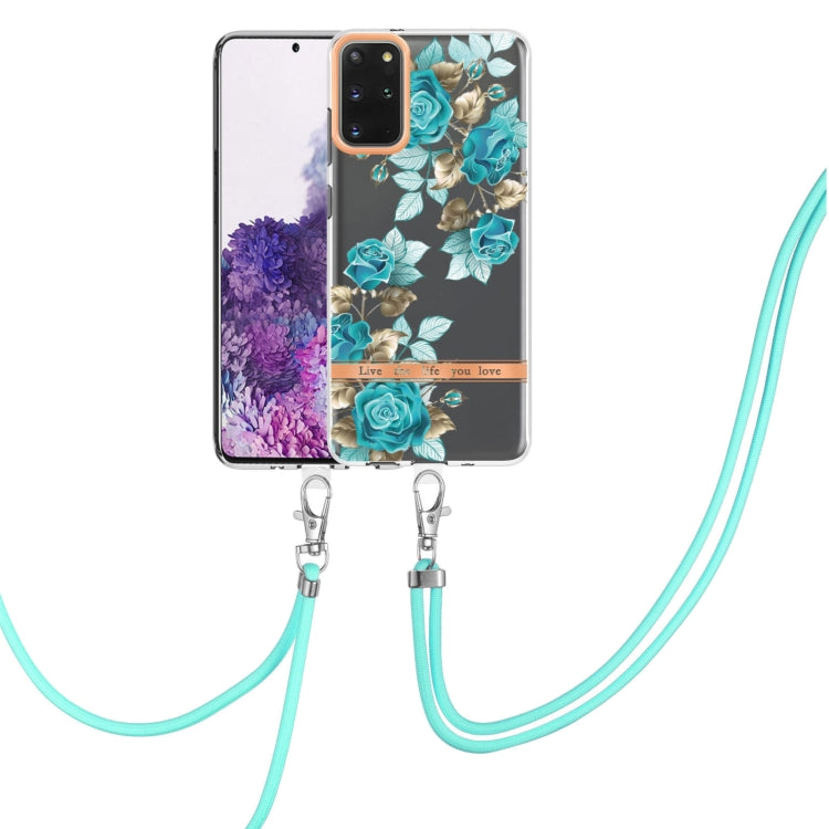Flowers Series TPU Phone Case with Lanyard, For Samsung Galaxy S20+ 5G, For Samsung Galaxy S20 Ultra 5G, For Samsung Galaxy S20 FE 5G / 4G, For Samsung Galaxy A02s 166mm, For Samsung Galaxy A03s 166mm, For Samsung Galaxy A12, For Samsung Galaxy A13 5G ...