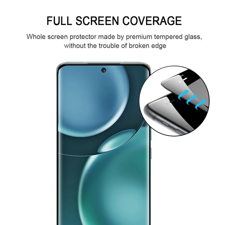 Edge Glue 3D Curved Edge Full Screen Tempered Glass Film, For Honor Magic4 (1 PC), For Honor Magic4 Pro (1 PC)