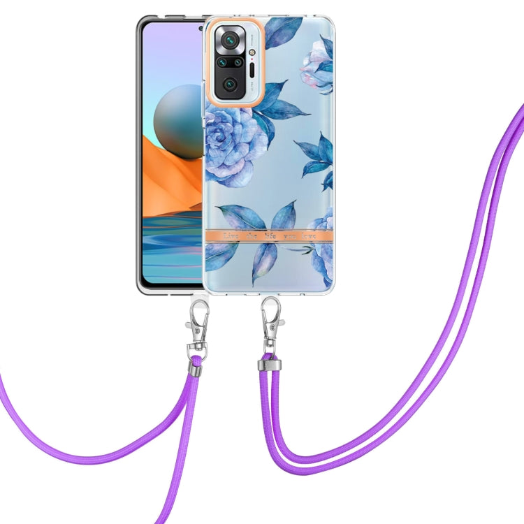 Flowers Series TPU Phone Case with Lanyard, For Xiaomi Redmi 10, For Xiaomi Redmi Note 10 Pro Max / Note 10 Pro, For Xiaomi Redmi Note 10s / Note 10 4G, For Xiaomi Redmi Note 11 5G / Poco M4 Pro 5G, For Xiaomi Redmi Note 11 Pro / Redmi Note 11 Pro+    ...
