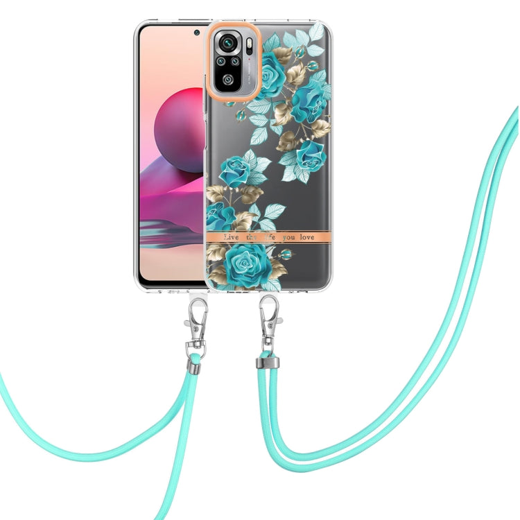 Flowers Series TPU Phone Case with Lanyard, For Xiaomi Redmi 10, For Xiaomi Redmi Note 10 Pro Max / Note 10 Pro, For Xiaomi Redmi Note 10s / Note 10 4G, For Xiaomi Redmi Note 11 5G / Poco M4 Pro 5G, For Xiaomi Redmi Note 11 Pro / Redmi Note 11 Pro+    ...