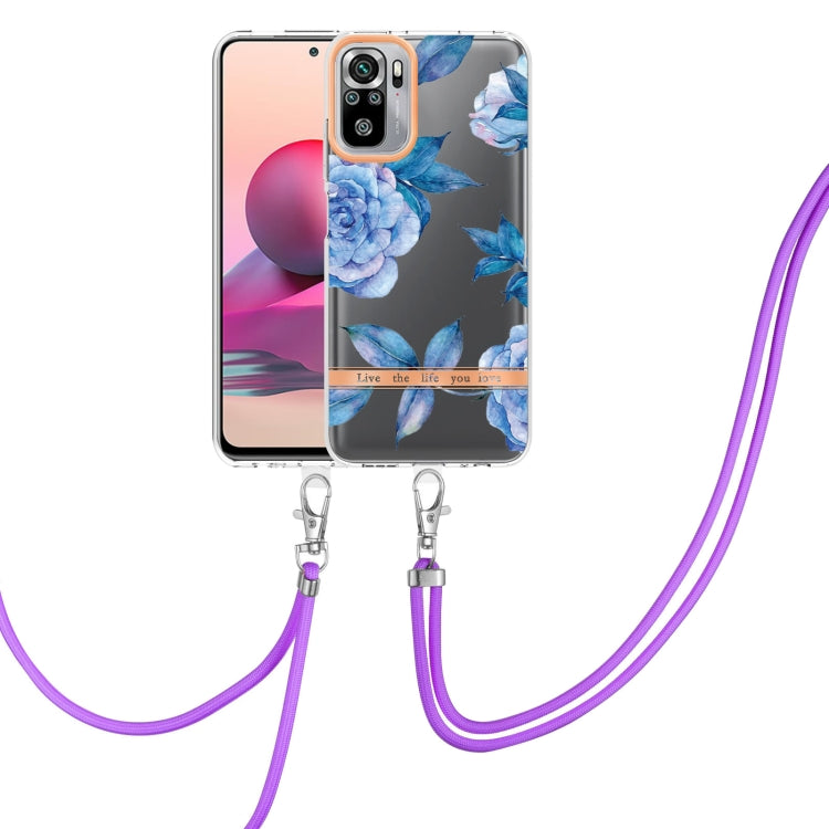Flowers Series TPU Phone Case with Lanyard, For Xiaomi Redmi 10, For Xiaomi Redmi Note 10 Pro Max / Note 10 Pro, For Xiaomi Redmi Note 10s / Note 10 4G, For Xiaomi Redmi Note 11 5G / Poco M4 Pro 5G, For Xiaomi Redmi Note 11 Pro / Redmi Note 11 Pro+    ...