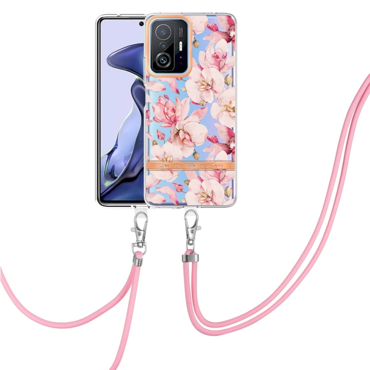 Flowers Series TPU Phone Case with Lanyard, For Xiaomi Redmi 10, For Xiaomi Redmi Note 10 Pro Max / Note 10 Pro, For Xiaomi Redmi Note 10s / Note 10 4G, For Xiaomi Redmi Note 11 5G / Poco M4 Pro 5G, For Xiaomi Redmi Note 11 Pro / Redmi Note 11 Pro+    ...