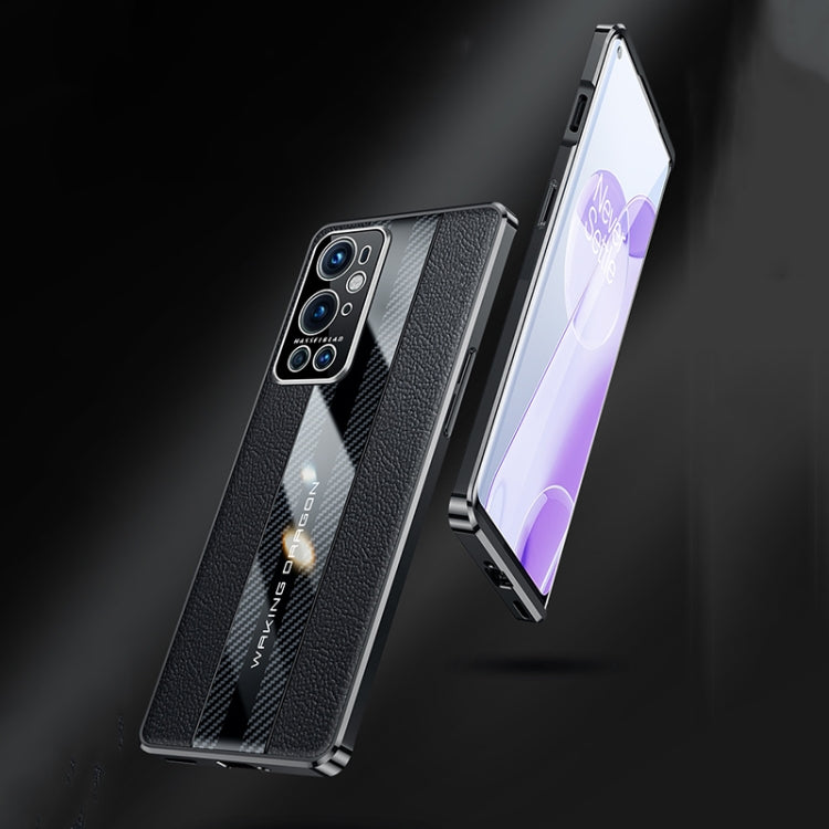 Racing Car Design Leather Electroplating Process Anti-fingerprint Protective Phone Case, For OnePlus 9, For OnePlus 9 Pro, For OnePlus 9R, For OnePlus 9RT 5G