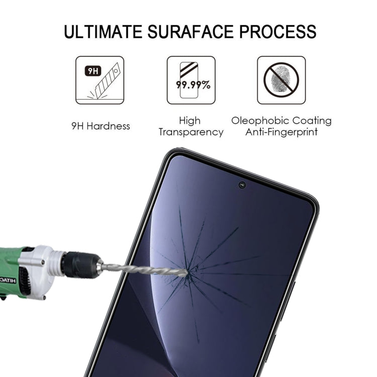 25 PCS Full Glue Screen Tempered Glass Film, For Xiaomi Redmi K50/K50 Pro/K50 Gaming/Redmi K60(25 PCS)