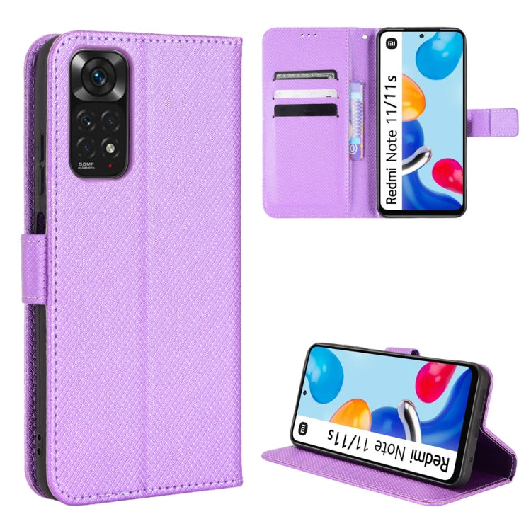 Diamond Texture Leather Phone Case, For Xiaomi Redmi 9, For Xiaomi Redmi Note 11 4G Global / Note 11S, For Xiaomi Redmi Note 11 Pro 5G / 4G Global, For Xiaomi Mi 11 Ultra, For Xiaomi Mi CC9 Pro / Note 10 / Note 10 Pro, For Samsung Galaxy S22 5G        ...