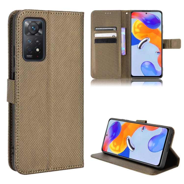 Diamond Texture Leather Phone Case, For Xiaomi Redmi 9, For Xiaomi Redmi Note 11 4G Global / Note 11S, For Xiaomi Redmi Note 11 Pro 5G / 4G Global, For Xiaomi Mi 11 Ultra, For Xiaomi Mi CC9 Pro / Note 10 / Note 10 Pro, For Samsung Galaxy S22 5G        ...
