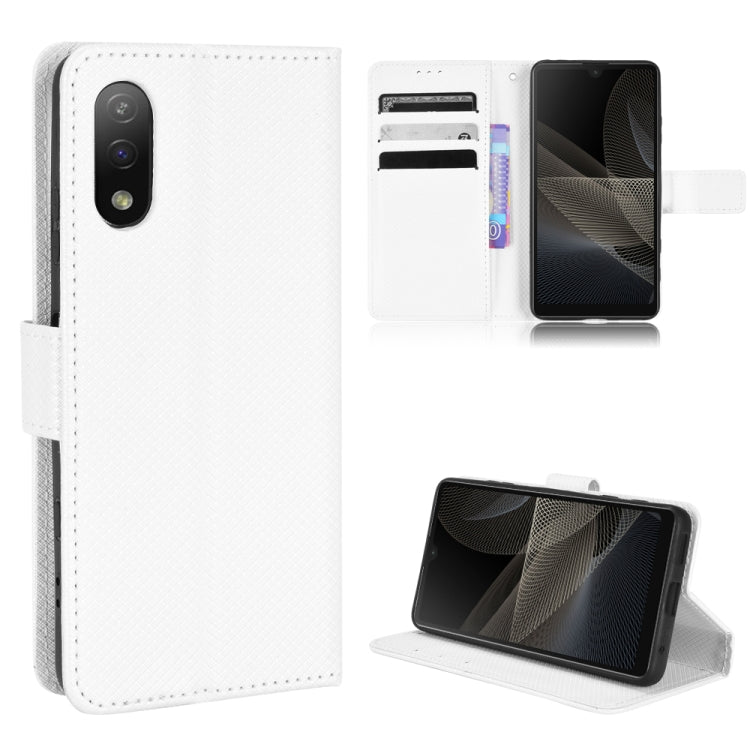 Diamond Texture Leather Phone Case, For Oukitel C22, For Sony Xperia ACE  II / SO-41B, For Sony Xperia Pro-1, For OnePlus 8, For OnePlus Nord N100, For ZTE Axon 30 Ultra 5G, For ZTE Nubia Red Magic 6R