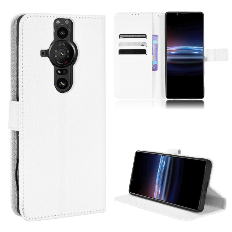 Diamond Texture Leather Phone Case, For Oukitel C22, For Sony Xperia ACE  II / SO-41B, For Sony Xperia Pro-1, For OnePlus 8, For OnePlus Nord N100, For ZTE Axon 30 Ultra 5G, For ZTE Nubia Red Magic 6R