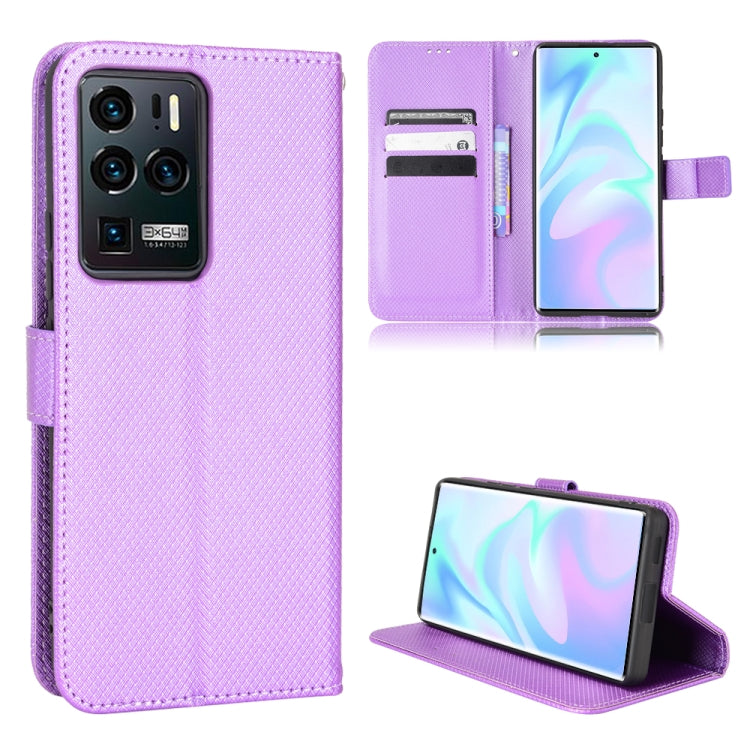 Diamond Texture Leather Phone Case, For Oukitel C22, For Sony Xperia ACE  II / SO-41B, For Sony Xperia Pro-1, For OnePlus 8, For OnePlus Nord N100, For ZTE Axon 30 Ultra 5G, For ZTE Nubia Red Magic 6R