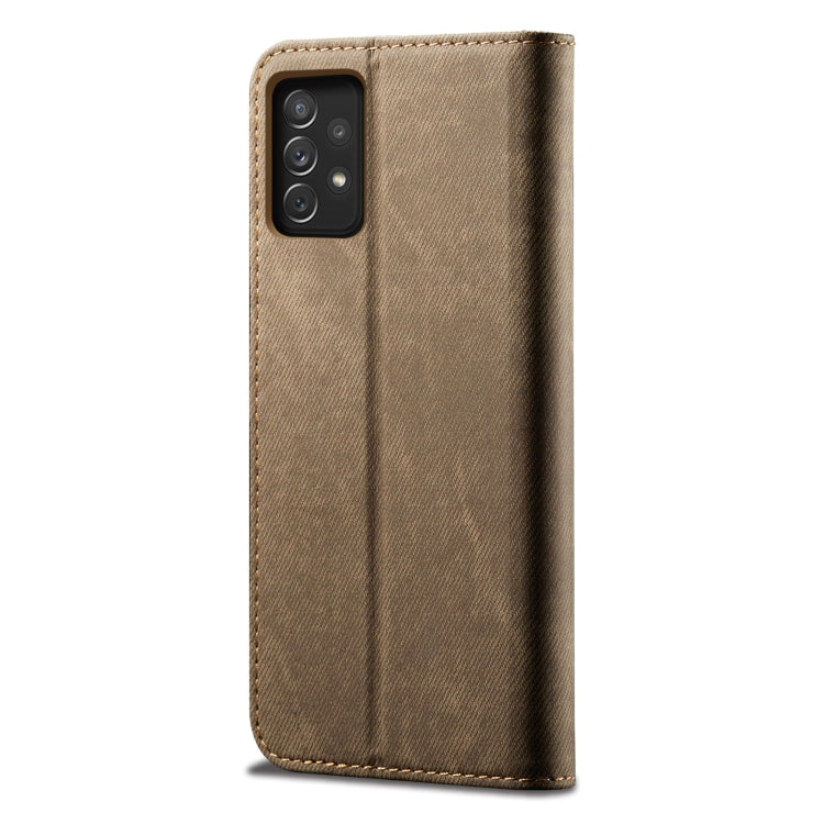 Denim Texture Casual Style Horizontal Flip Leather Phone Case, For Samsung Galaxy A33 5G, For Samsung Galaxy A53 5G