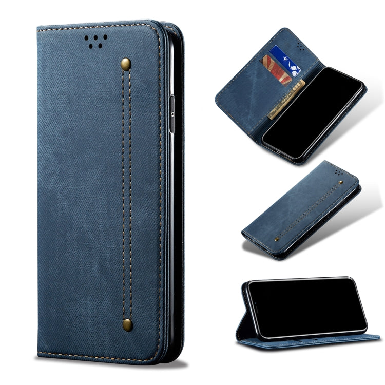 Denim Texture Casual Style Horizontal Flip Leather Phone Case, For Samsung Galaxy A33 5G, For Samsung Galaxy A53 5G