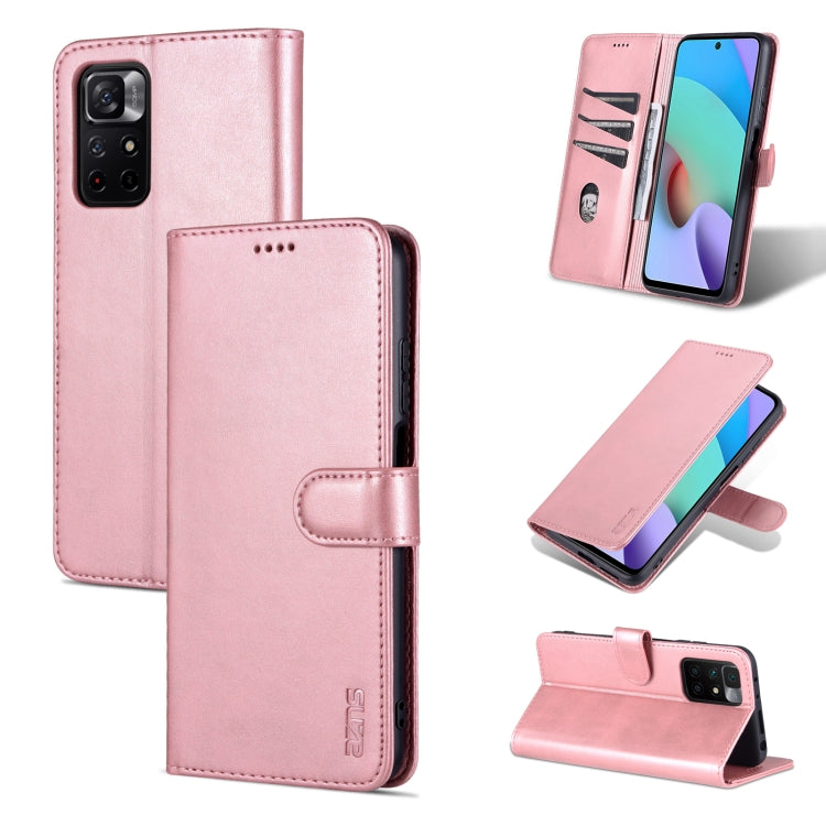 AZNS Skin Feel Calf Texture Horizontal Flip Leather Phone Case, For vivo Y76s 5G / Y74s, For OPPO A96 5G / Reno7 5G Overseas Version & OnePlus Nord N20 5G, For Xiaomi Redmi Note 11 4G Global / Note 11S, For Xiaomi Redmi Note 11 Pro Foreign Version     ...