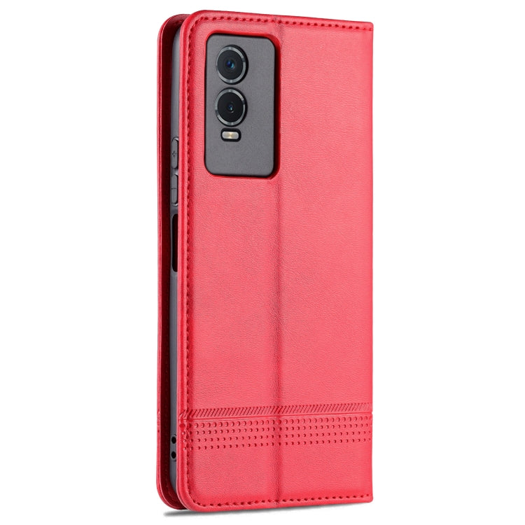 AZNS Magnetic Calf Texture Leather Phone Case, For vivo Y76s / Y74s, For Honor Play 30 Plus, For Redmi Note 11 4G Overseas Version / Note 11S, For Redmi Note 11 Pro Overseas Version, For Honor X30, For Samsung Galaxy A13 4G