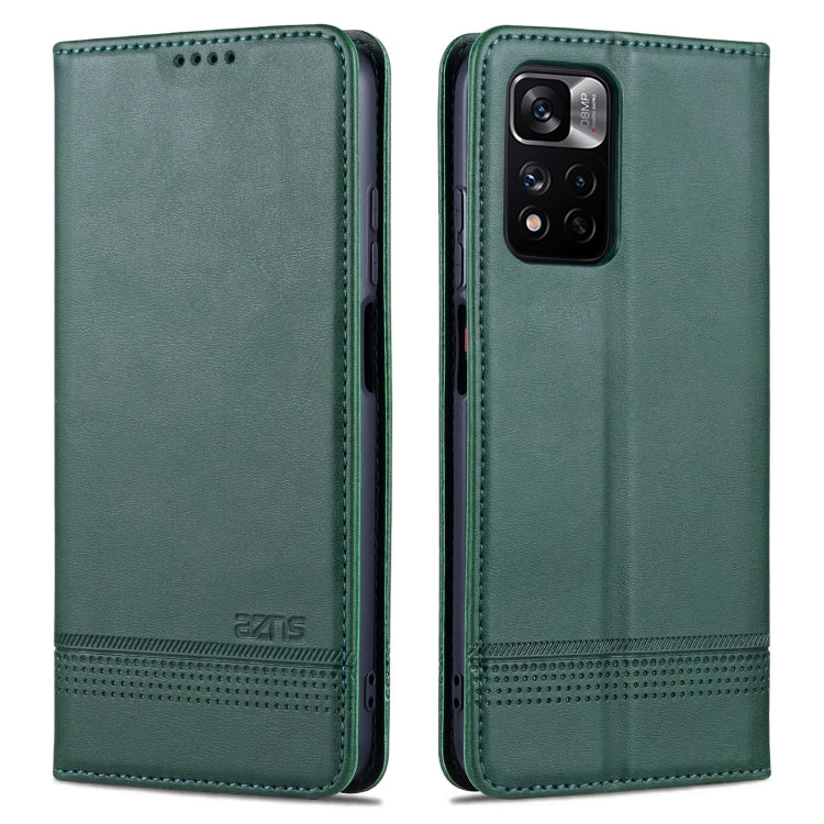 AZNS Magnetic Calf Texture Leather Phone Case, For vivo Y76s / Y74s, For Honor Play 30 Plus, For Redmi Note 11 4G Overseas Version / Note 11S, For Redmi Note 11 Pro Overseas Version, For Honor X30, For Samsung Galaxy A13 4G