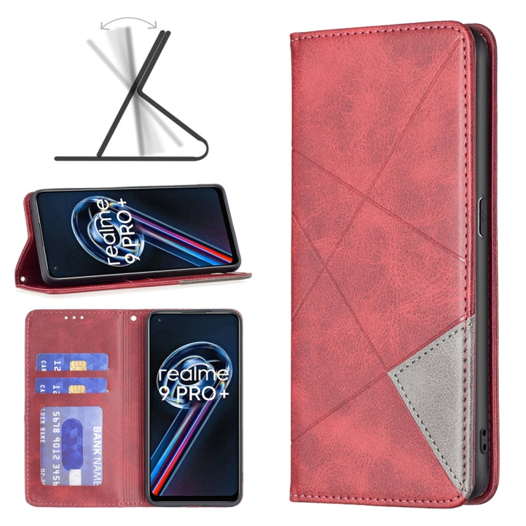 Prismatic Invisible Magnetic Leather Phone Case, For Motorola Moto G31 / G41  Side Fingerprint Version, For OPPO A36 / Realme 9i, For OPPO Realme 9 Pro+, For Xiaomi Redmi Note 11 International Version, For Samsung Galaxy A23 5G, For ZTE Blade A51      ...
