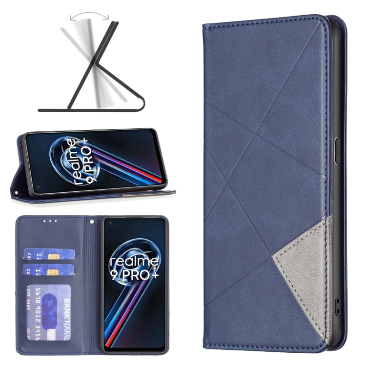 Prismatic Invisible Magnetic Leather Phone Case, For Motorola Moto G31 / G41  Side Fingerprint Version, For OPPO A36 / Realme 9i, For OPPO Realme 9 Pro+, For Xiaomi Redmi Note 11 International Version, For Samsung Galaxy A23 5G, For ZTE Blade A51      ...