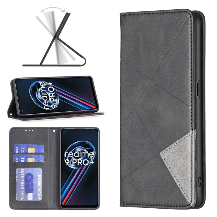 Prismatic Invisible Magnetic Leather Phone Case, For Motorola Moto G31 / G41  Side Fingerprint Version, For OPPO A36 / Realme 9i, For OPPO Realme 9 Pro+, For Xiaomi Redmi Note 11 International Version, For Samsung Galaxy A23 5G, For ZTE Blade A51      ...