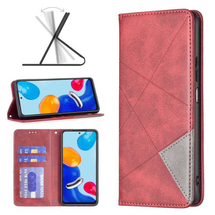 Prismatic Invisible Magnetic Leather Phone Case, For Motorola Moto G31 / G41  Side Fingerprint Version, For OPPO A36 / Realme 9i, For OPPO Realme 9 Pro+, For Xiaomi Redmi Note 11 International Version, For Samsung Galaxy A23 5G, For ZTE Blade A51      ...