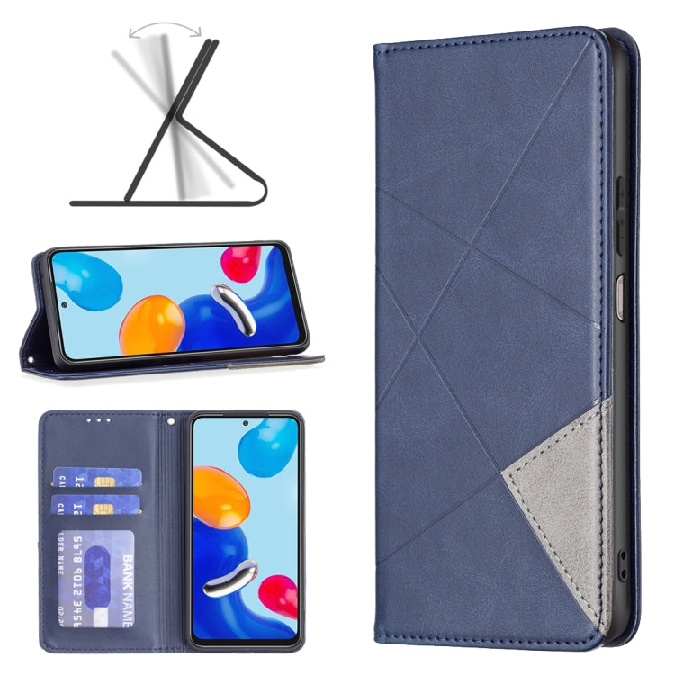 Prismatic Invisible Magnetic Leather Phone Case, For Motorola Moto G31 / G41  Side Fingerprint Version, For OPPO A36 / Realme 9i, For OPPO Realme 9 Pro+, For Xiaomi Redmi Note 11 International Version, For Samsung Galaxy A23 5G, For ZTE Blade A51      ...