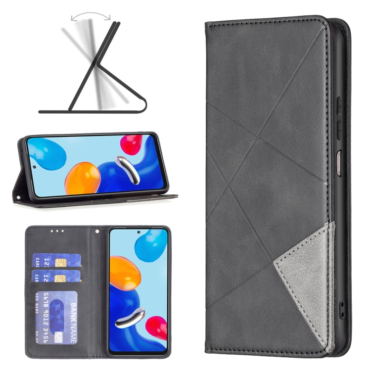 Prismatic Invisible Magnetic Leather Phone Case, For Motorola Moto G31 / G41  Side Fingerprint Version, For OPPO A36 / Realme 9i, For OPPO Realme 9 Pro+, For Xiaomi Redmi Note 11 International Version, For Samsung Galaxy A23 5G, For ZTE Blade A51      ...