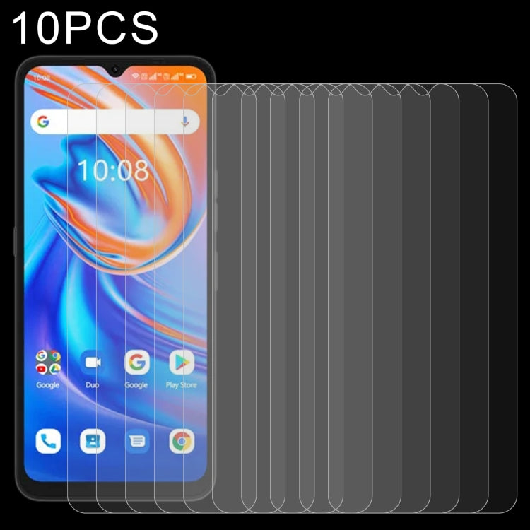10 PCS 0.26mm 9H 2.5D Tempered Glass Film, For Meizu Meilan 10(10 PCS), For Umidigi A13 / A13S(10 PCS), For Ulefone Armor X10 Pro(10 PCS), For Ulefone Note 10P(10 PCS), For Ulefone Power Armor 14 Pro(10 PCS), For Cubot P50(10 PCS)