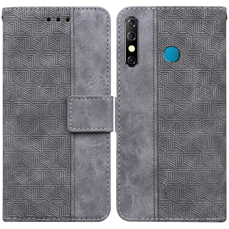 Geometric Embossed Leather Phone Case, For LG K41S / K51S, For LG K61, For LG K42, For LG K50 / Q60, For LG K52 / K62 / Q52, For LG Stylo 6 / K71, For LG Velvet / G9 5G / 4G, For Tecno Camon 12 / Spark 4