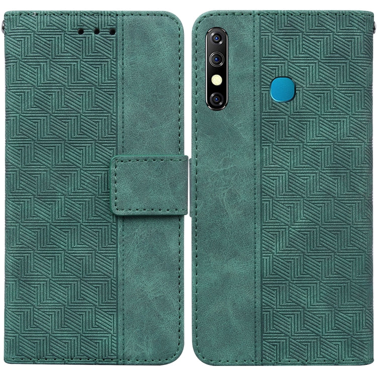 Geometric Embossed Leather Phone Case, For LG K41S / K51S, For LG K61, For LG K42, For LG K50 / Q60, For LG K52 / K62 / Q52, For LG Stylo 6 / K71, For LG Velvet / G9 5G / 4G, For Tecno Camon 12 / Spark 4