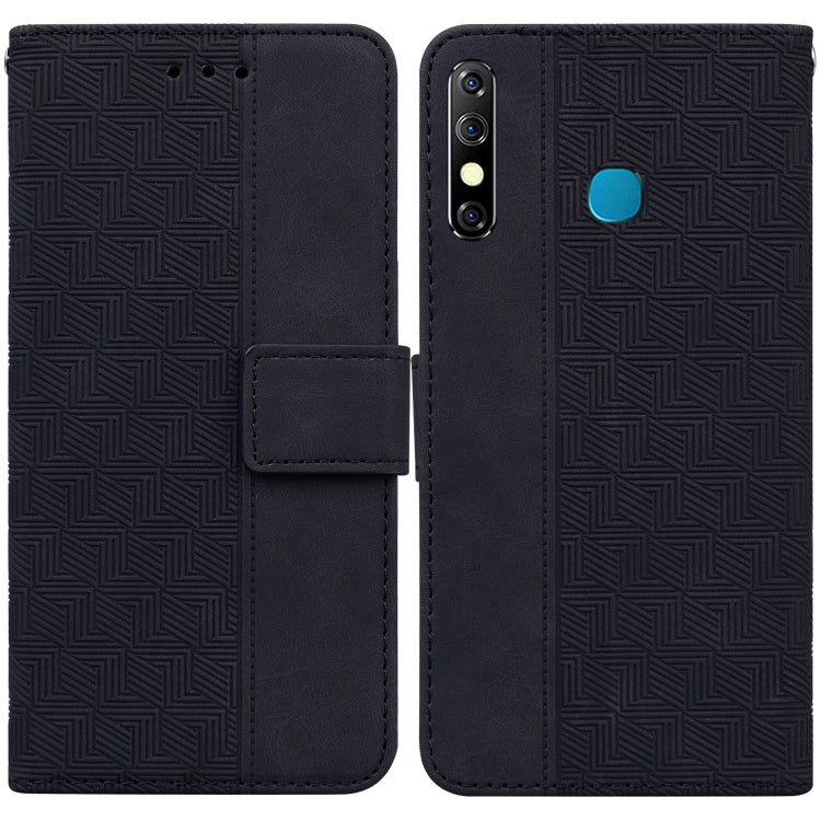 Geometric Embossed Leather Phone Case, For LG K41S / K51S, For LG K61, For LG K42, For LG K50 / Q60, For LG K52 / K62 / Q52, For LG Stylo 6 / K71, For LG Velvet / G9 5G / 4G, For Tecno Camon 12 / Spark 4