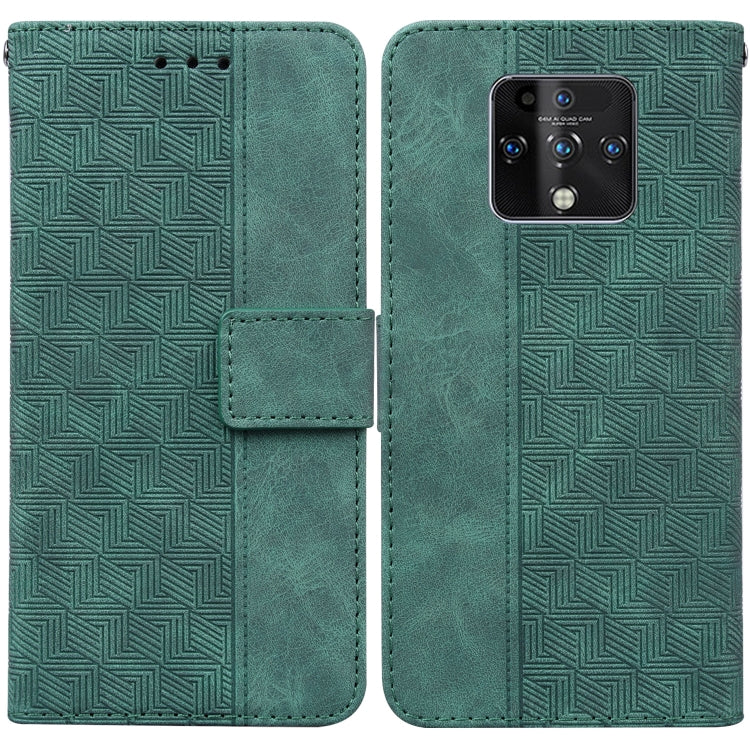 Geometric Embossed Leather Phone Case, For Tecno Camon 15, For Tecno Camon 16, For Tecno Camon 16 Premier, For Tecno Camon 17, For Tecno Camon 17 Pro, For Tecno Camon 17P, For Tecno Pop 4, For Tecno Spark 6