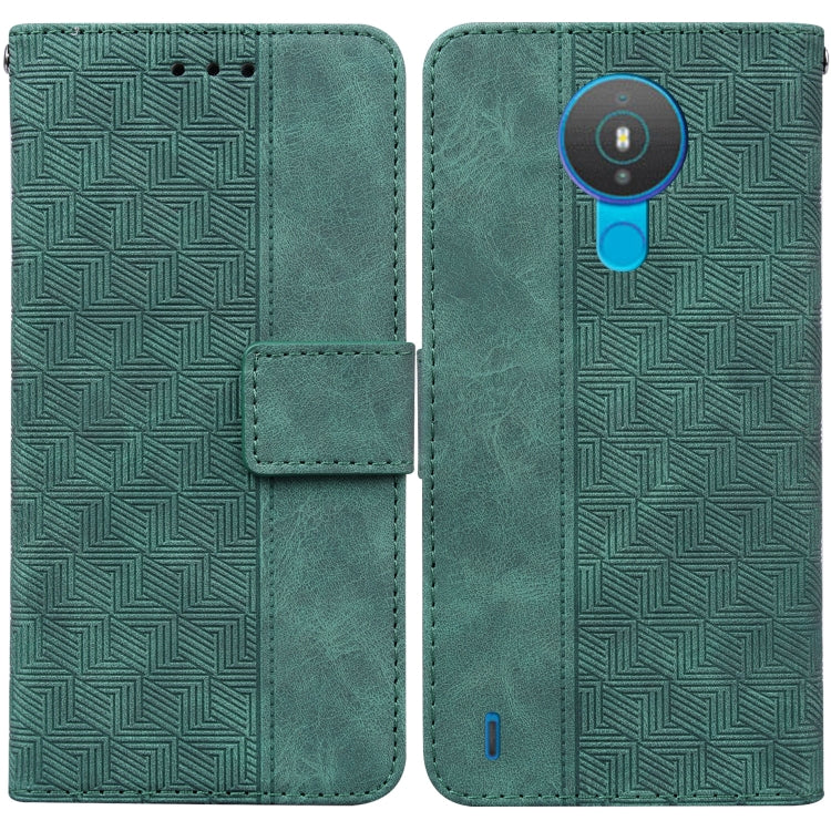 Geometric Embossed Leather Phone Case, For Nokia 1.3, For Nokia 5.3, For Nokia 5.4, For Nokia C20 / C10, For Nokia G300, For Nokia XR20, For Nokia 1.4, For Nokia 2.4