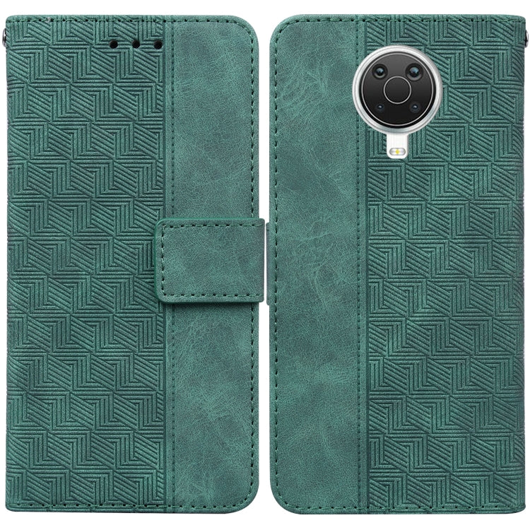 Geometric Embossed Leather Phone Case, For Nokia 3.4, For Nokia 6.2 / 7.2, For Nokia G10 / G20, For Nokia G11 / G21, For Nokia X10 / X20