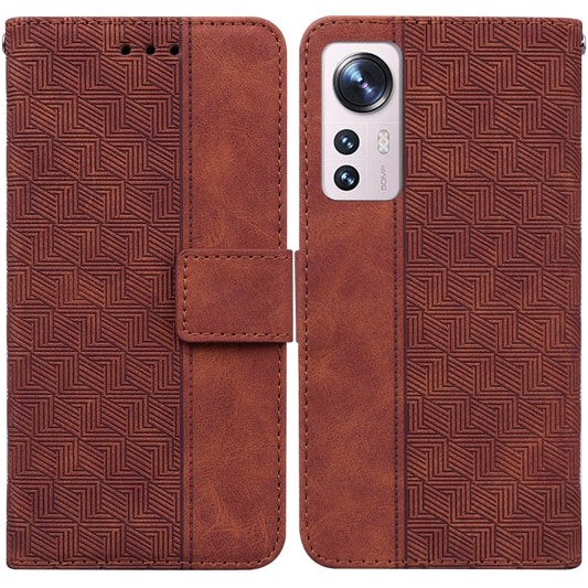 Geometric Embossed Leather Phone Case, For Xiaomi 12 / 12X, For Xiaomi 12 Pro, For Xiaomi Mi 10T Lite 5G, For Xiaomi Mi 10T Pro 5G / 10T 5G, For Xiaomi Poco M3 / Redmi 9 Power, For Xiaomi Poco M4 Pro, For Xiaomi Poco X3 NFC / Poco X3                   ...