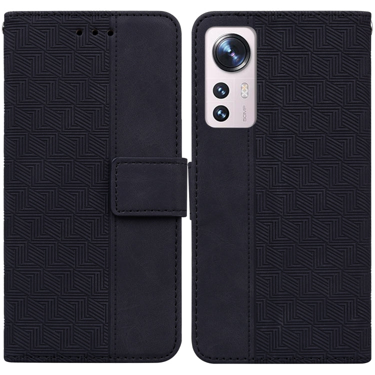 Geometric Embossed Leather Phone Case, For Xiaomi 12 / 12X, For Xiaomi 12 Pro, For Xiaomi Mi 10T Lite 5G, For Xiaomi Mi 10T Pro 5G / 10T 5G, For Xiaomi Poco M3 / Redmi 9 Power, For Xiaomi Poco M4 Pro, For Xiaomi Poco X3 NFC / Poco X3                   ...