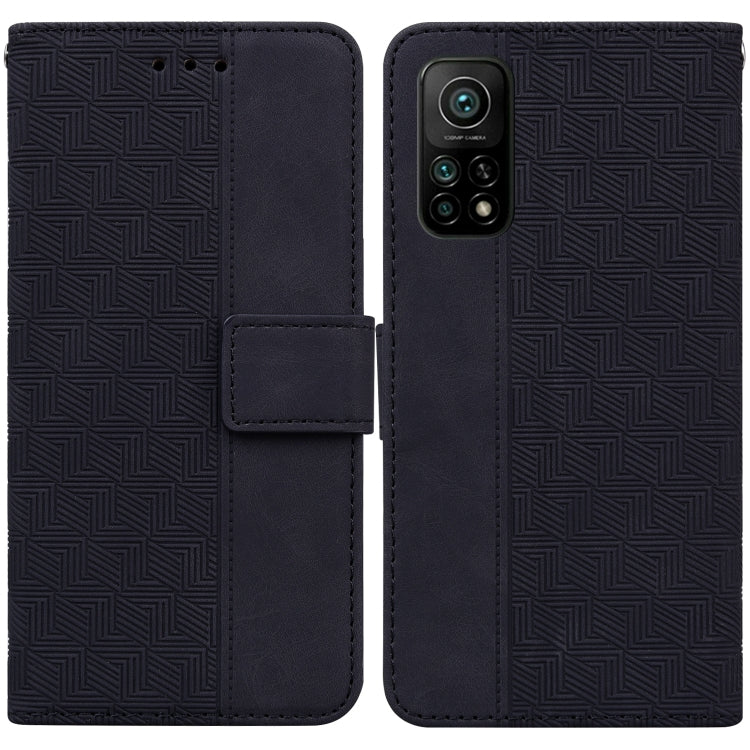 Geometric Embossed Leather Phone Case, For Xiaomi 12 / 12X, For Xiaomi 12 Pro, For Xiaomi Mi 10T Lite 5G, For Xiaomi Mi 10T Pro 5G / 10T 5G, For Xiaomi Poco M3 / Redmi 9 Power, For Xiaomi Poco M4 Pro, For Xiaomi Poco X3 NFC / Poco X3                   ...