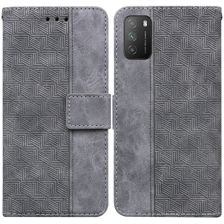Geometric Embossed Leather Phone Case, For Xiaomi 12 / 12X, For Xiaomi 12 Pro, For Xiaomi Mi 10T Lite 5G, For Xiaomi Mi 10T Pro 5G / 10T 5G, For Xiaomi Poco M3 / Redmi 9 Power, For Xiaomi Poco M4 Pro, For Xiaomi Poco X3 NFC / Poco X3                   ...