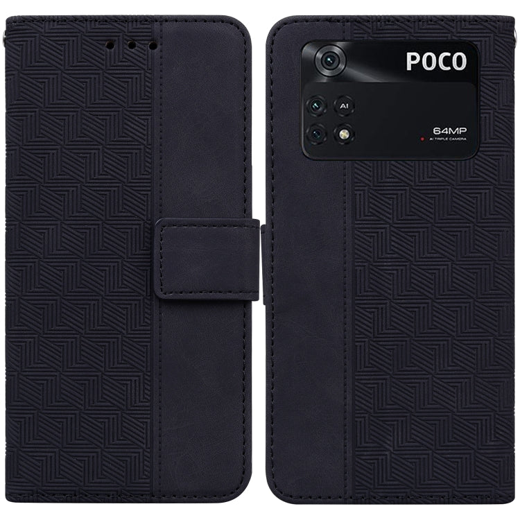 Geometric Embossed Leather Phone Case, For Xiaomi 12 / 12X, For Xiaomi 12 Pro, For Xiaomi Mi 10T Lite 5G, For Xiaomi Mi 10T Pro 5G / 10T 5G, For Xiaomi Poco M3 / Redmi 9 Power, For Xiaomi Poco M4 Pro, For Xiaomi Poco X3 NFC / Poco X3                   ...