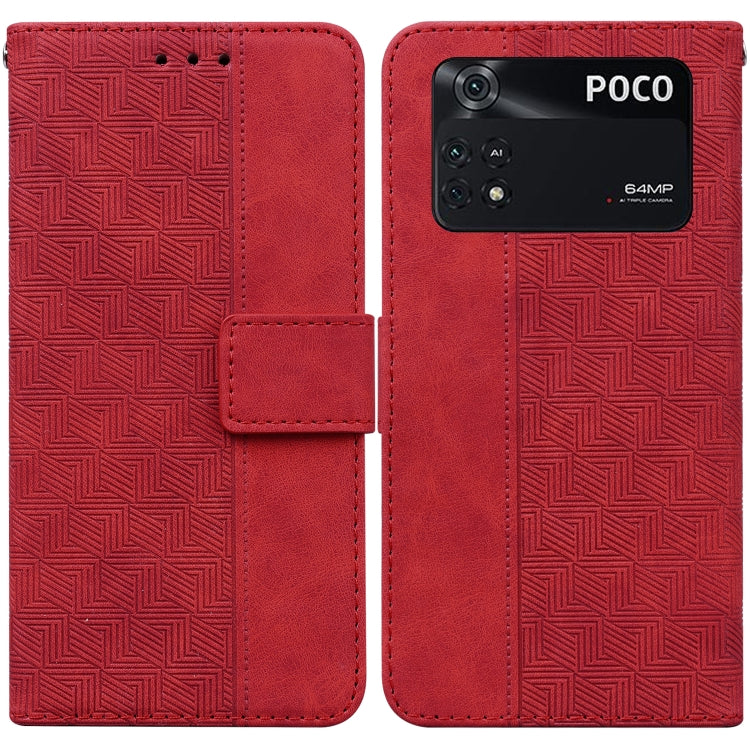 Geometric Embossed Leather Phone Case, For Xiaomi 12 / 12X, For Xiaomi 12 Pro, For Xiaomi Mi 10T Lite 5G, For Xiaomi Mi 10T Pro 5G / 10T 5G, For Xiaomi Poco M3 / Redmi 9 Power, For Xiaomi Poco M4 Pro, For Xiaomi Poco X3 NFC / Poco X3                   ...