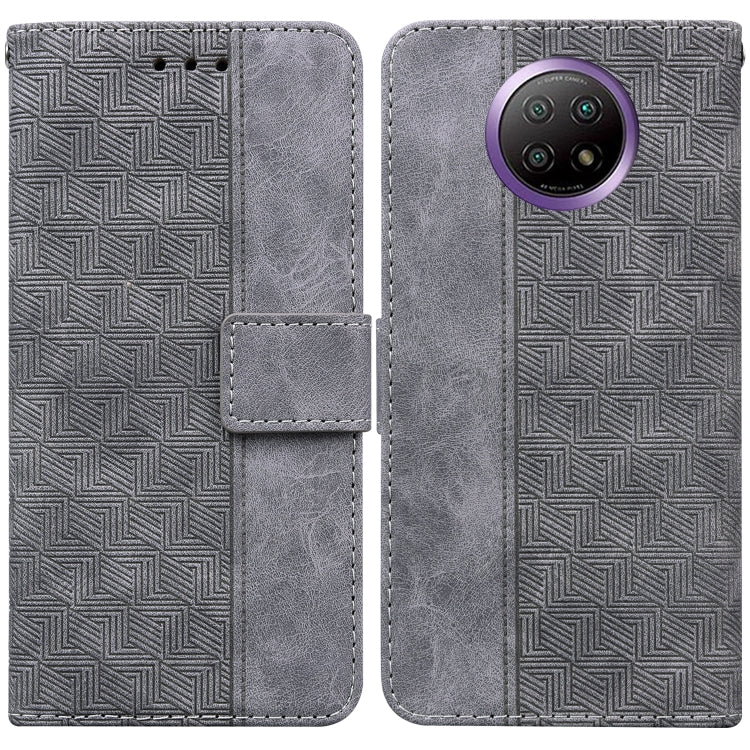 Geometric Embossed Leather Phone Case, For Xiaomi Redmi Note 9T / Note 9 5G, For Xiaomi Redmi Note 10 4G / Note 10S, For Xiaomi Redmi 8 / 8A, For Xiaomi Redmi 9 / 9 Prime / Poco M2, For Xiaomi Redmi 9A, For Xiaomi Redmi 9C, For Xiaomi Redmi 10 / 10 Pri...