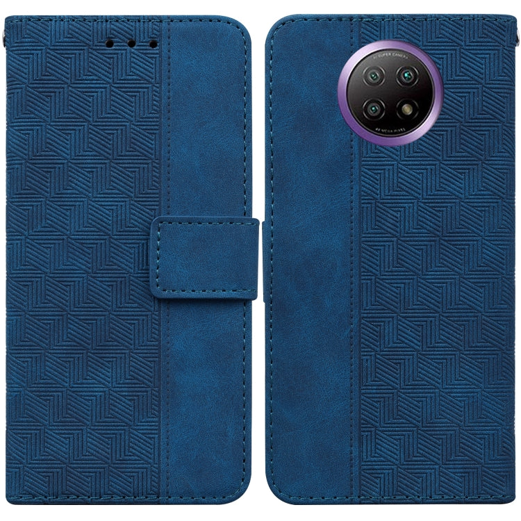 Geometric Embossed Leather Phone Case, For Xiaomi Redmi Note 9T / Note 9 5G, For Xiaomi Redmi Note 10 4G / Note 10S, For Xiaomi Redmi 8 / 8A, For Xiaomi Redmi 9 / 9 Prime / Poco M2, For Xiaomi Redmi 9A, For Xiaomi Redmi 9C, For Xiaomi Redmi 10 / 10 Pri...