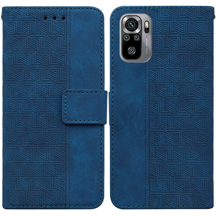 Geometric Embossed Leather Phone Case, For Xiaomi Redmi Note 9T / Note 9 5G, For Xiaomi Redmi Note 10 4G / Note 10S, For Xiaomi Redmi 8 / 8A, For Xiaomi Redmi 9 / 9 Prime / Poco M2, For Xiaomi Redmi 9A, For Xiaomi Redmi 9C, For Xiaomi Redmi 10 / 10 Pri...