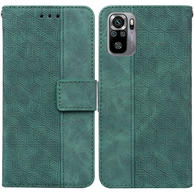 Geometric Embossed Leather Phone Case, For Xiaomi Redmi Note 9T / Note 9 5G, For Xiaomi Redmi Note 10 4G / Note 10S, For Xiaomi Redmi 8 / 8A, For Xiaomi Redmi 9 / 9 Prime / Poco M2, For Xiaomi Redmi 9A, For Xiaomi Redmi 9C, For Xiaomi Redmi 10 / 10 Pri...
