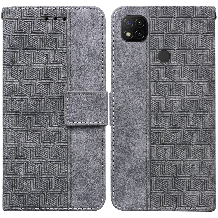 Geometric Embossed Leather Phone Case, For Xiaomi Redmi Note 9T / Note 9 5G, For Xiaomi Redmi Note 10 4G / Note 10S, For Xiaomi Redmi 8 / 8A, For Xiaomi Redmi 9 / 9 Prime / Poco M2, For Xiaomi Redmi 9A, For Xiaomi Redmi 9C, For Xiaomi Redmi 10 / 10 Pri...
