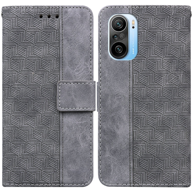 Geometric Embossed Leather Phone Case, For Xiaomi Redmi Note 9T / Note 9 5G, For Xiaomi Redmi Note 10 4G / Note 10S, For Xiaomi Redmi 8 / 8A, For Xiaomi Redmi 9 / 9 Prime / Poco M2, For Xiaomi Redmi 9A, For Xiaomi Redmi 9C, For Xiaomi Redmi 10 / 10 Pri...