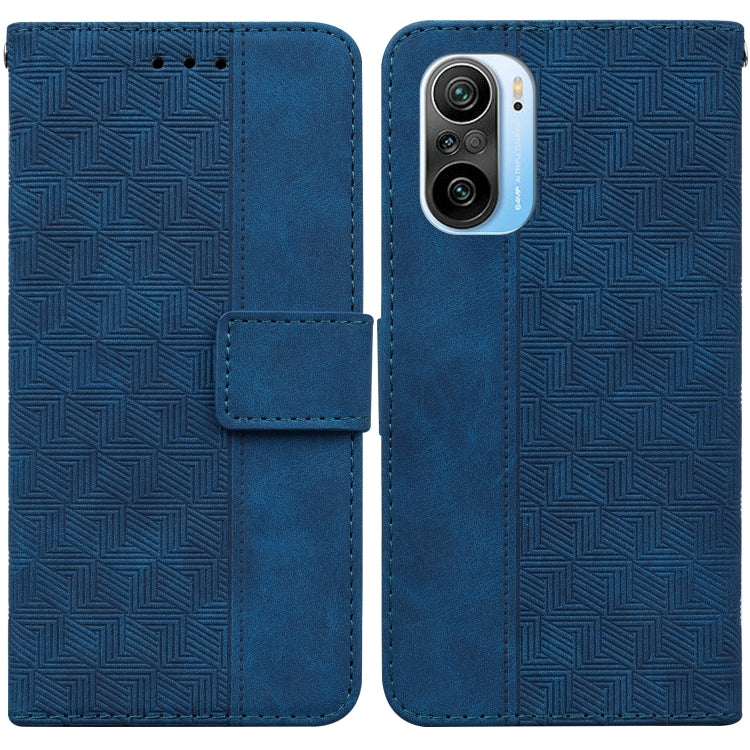Geometric Embossed Leather Phone Case, For Xiaomi Redmi Note 9T / Note 9 5G, For Xiaomi Redmi Note 10 4G / Note 10S, For Xiaomi Redmi 8 / 8A, For Xiaomi Redmi 9 / 9 Prime / Poco M2, For Xiaomi Redmi 9A, For Xiaomi Redmi 9C, For Xiaomi Redmi 10 / 10 Pri...