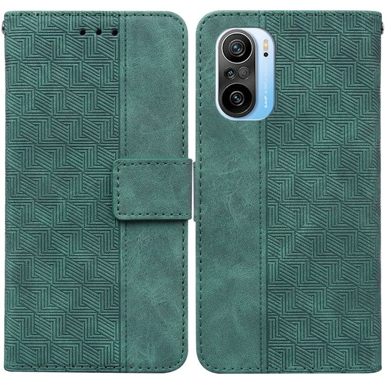 Geometric Embossed Leather Phone Case, For Xiaomi Redmi Note 9T / Note 9 5G, For Xiaomi Redmi Note 10 4G / Note 10S, For Xiaomi Redmi 8 / 8A, For Xiaomi Redmi 9 / 9 Prime / Poco M2, For Xiaomi Redmi 9A, For Xiaomi Redmi 9C, For Xiaomi Redmi 10 / 10 Pri...