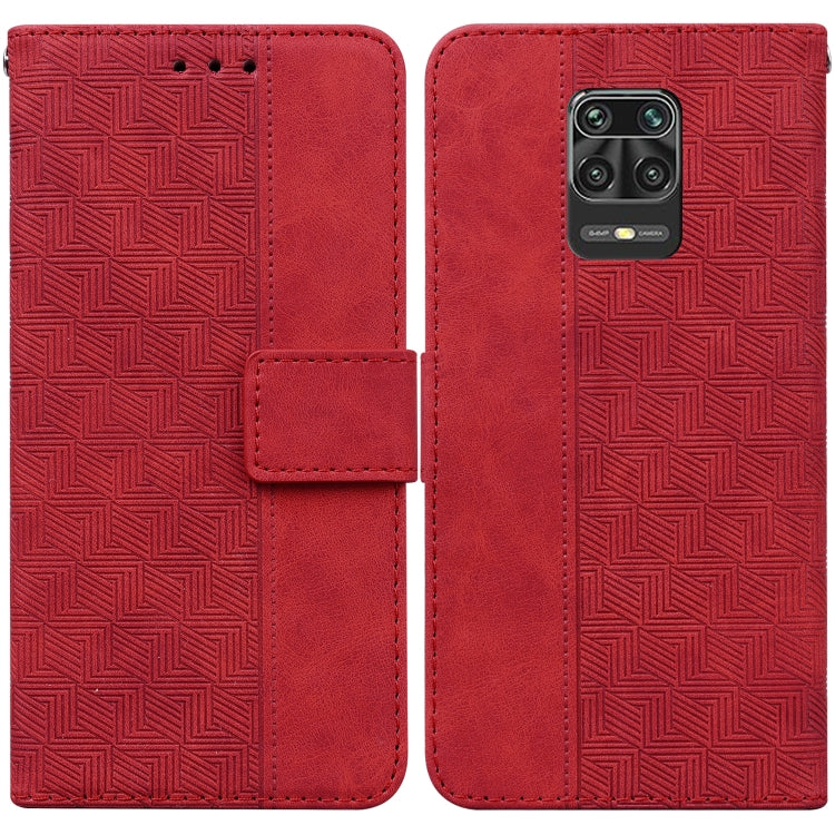 Geometric Embossed Leather Phone Case, For Xiaomi Redmi K50 / K50 Pro, For Xiaomi Redmi Note 7S / Note 7, For Xiaomi Redmi Note 8, For Xiaomi Redmi Note 8 Pro, For Xiaomi Redmi Note 8T, For Xiaomi Redmi Note 9 Pro / Note 9S                             ...