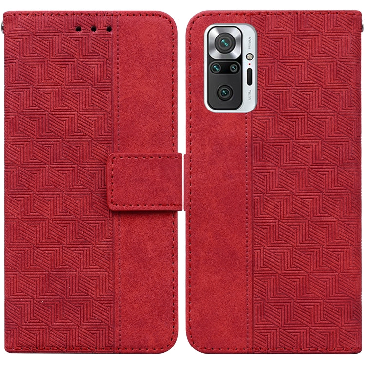 Geometric Embossed Leather Phone Case, For Xiaomi Redmi Note 10 Lite, For Xiaomi Redmi Note 11 Pro 5G / 4G Foreign Version, For Xiaomi Redmi Note 11 / Note 11S, For Xiaomi Redmi 10C, For Xiaomi Redmi K40S, For Xiaomi Mi 11, For Xiaomi Mi 11 Pro        ...